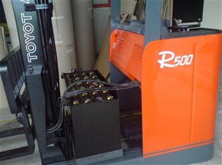 Recondition 6FBR15 Battery Reach Truck
