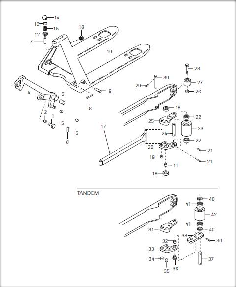 Crown PTH50 Main Frame Drawings