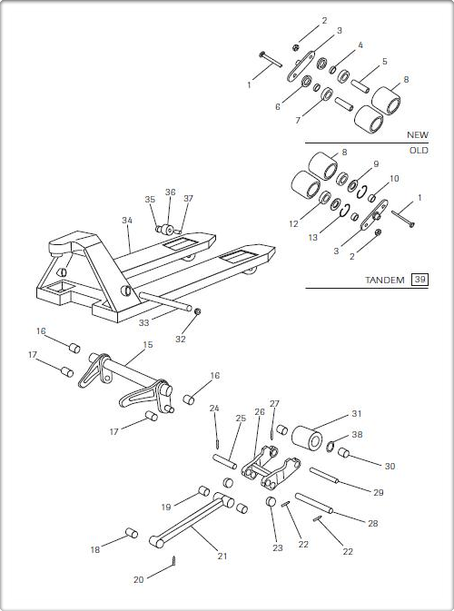 Ecolift Main Frame Drawings