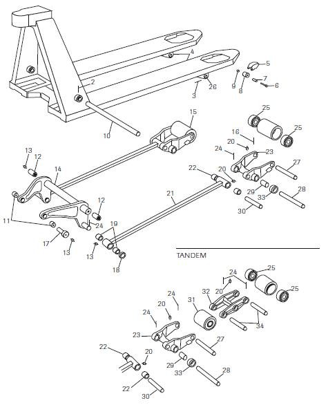 BT LHM 230 Main Frame Drawings