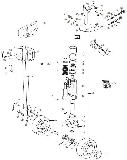 BT LHM 230 Quick Pump Drawings