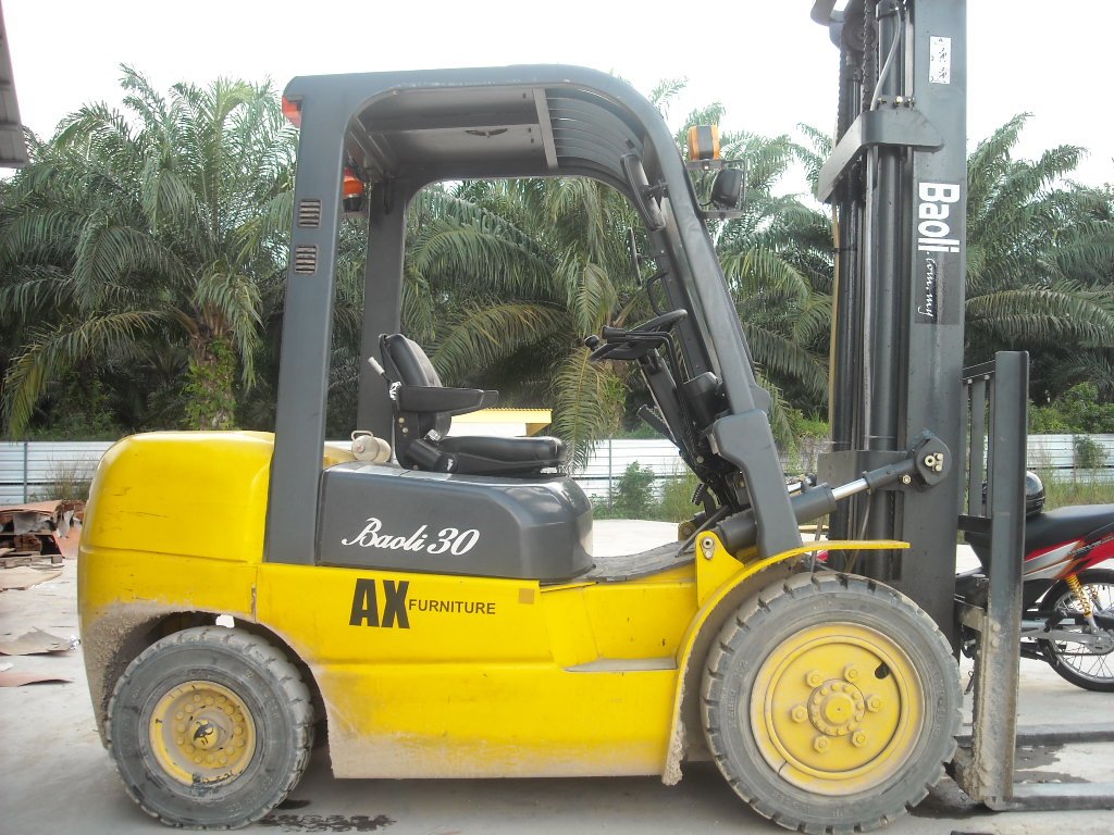 Sold Baoli Diesel Forklift to Machap Johor