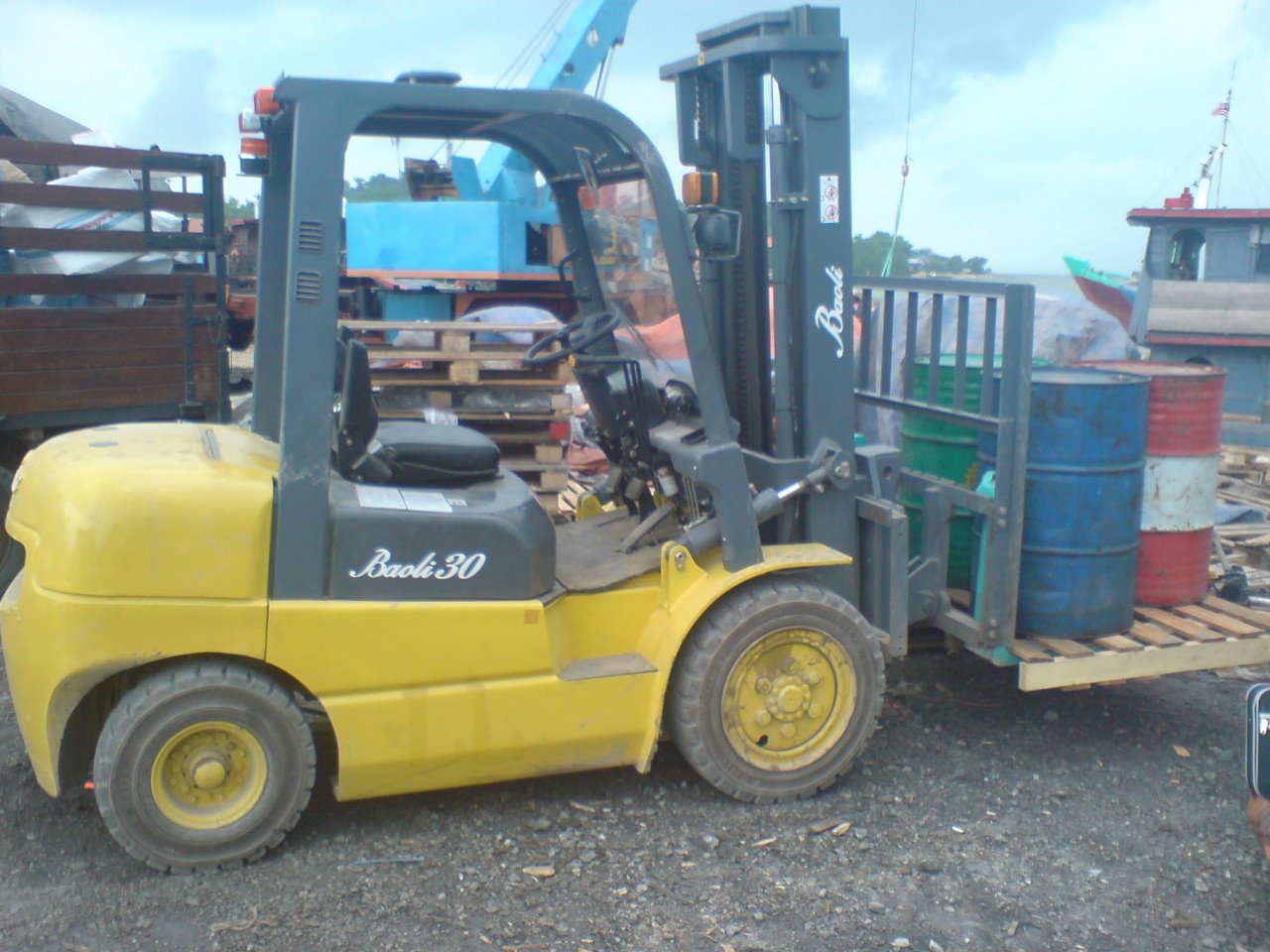 Sold Baoli Diesel Forklift to Batu Pahat Johor