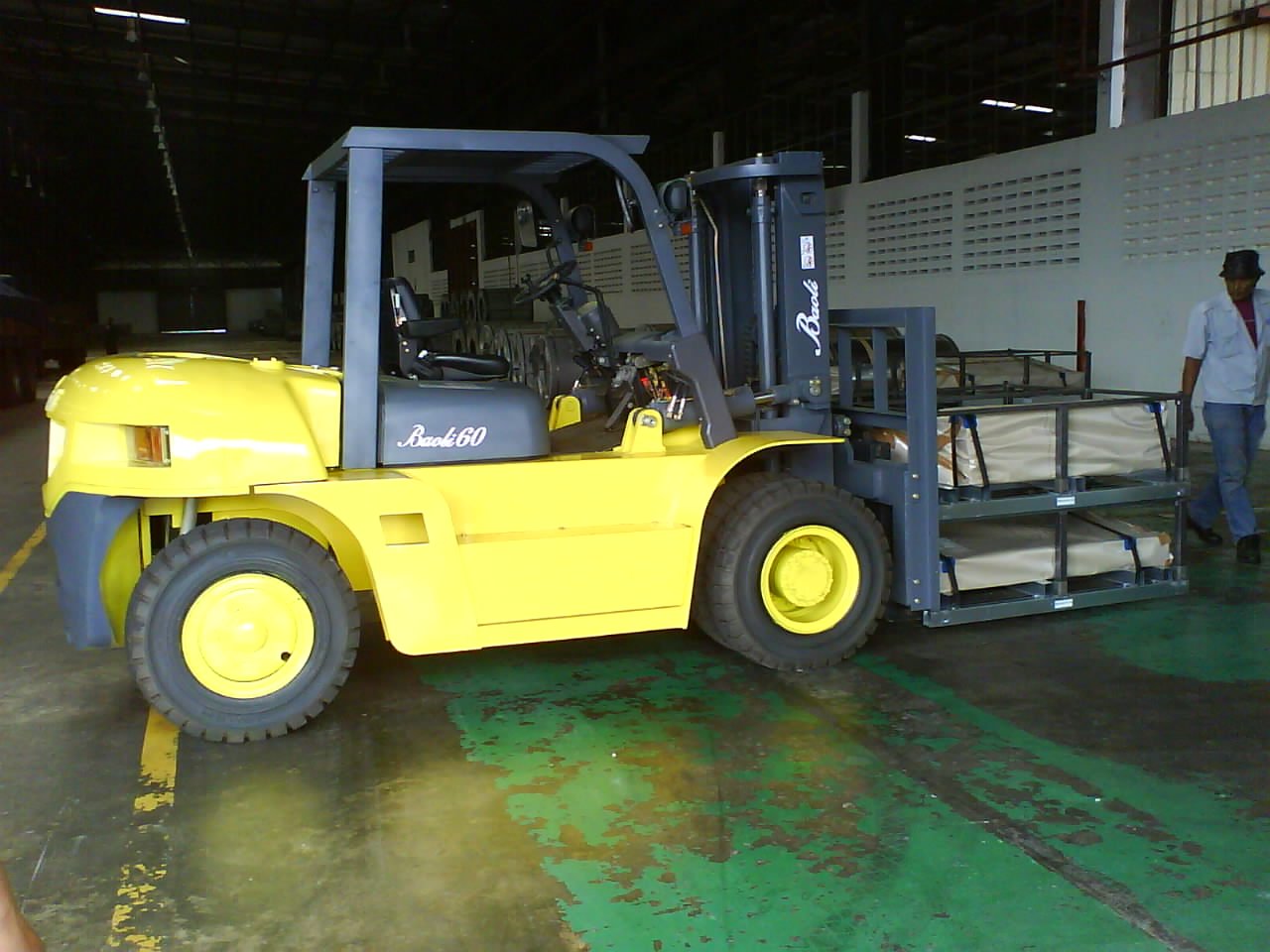 Sold Baoli Diesel Forklift to West Port