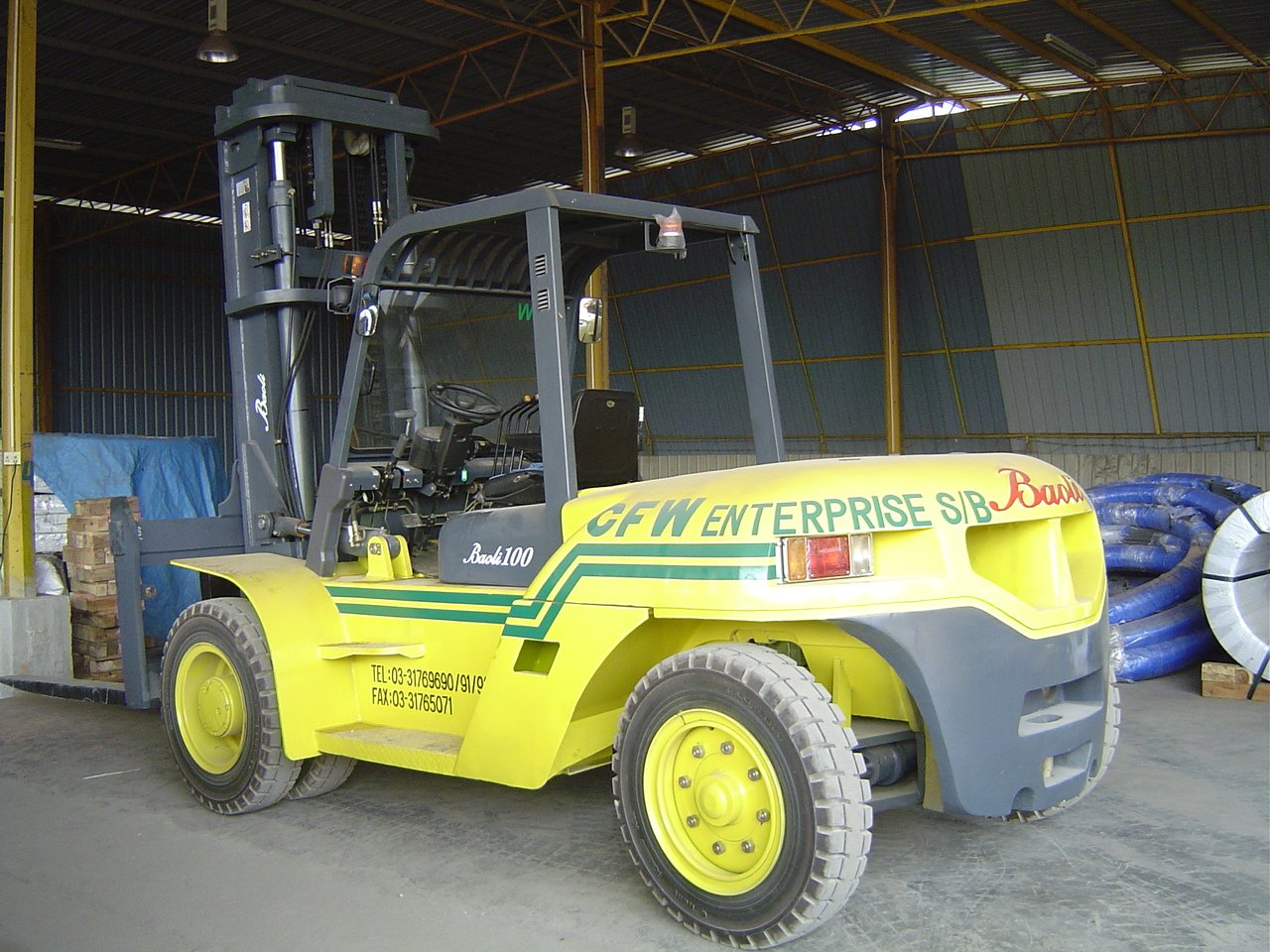 Sold Baoli Diesel Forklift to Kuala Lumpur